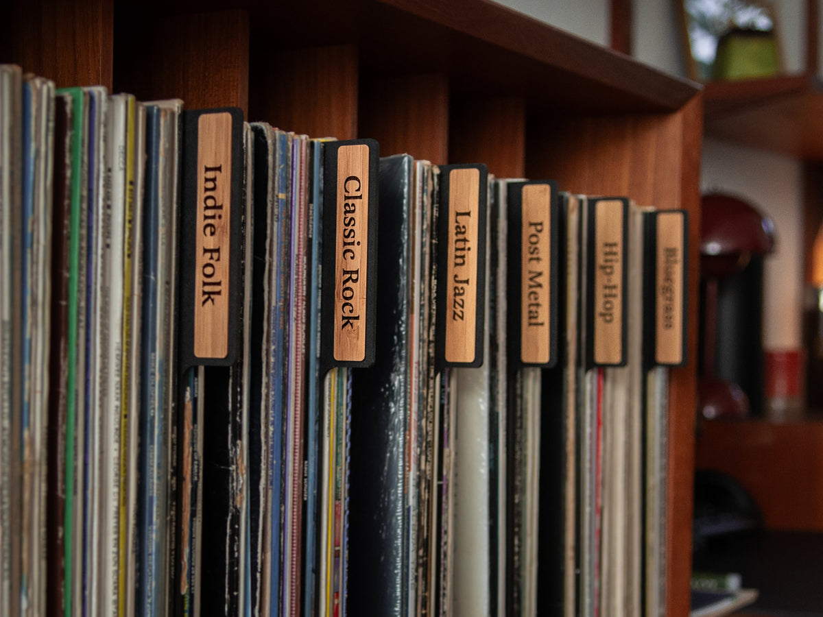 Vinyl Record Genre Dividers