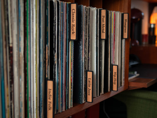 Vinyl Record Genre Dividers
