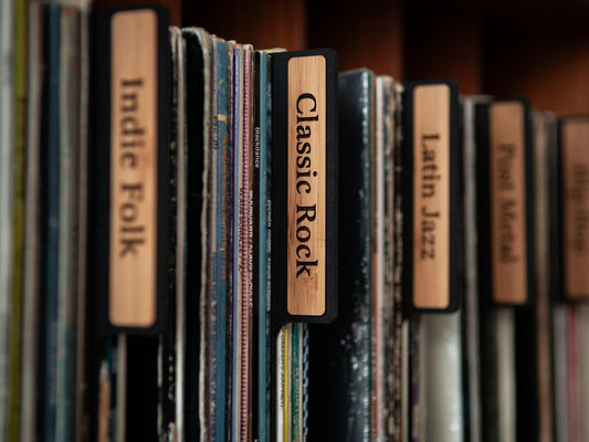 Vinyl Record Genre Dividers
